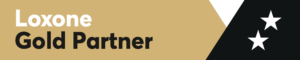 Logo Loxone Gold Partner Webshop Loxone Gold Partner Logo